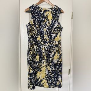 Boden, print dress. Size 8.